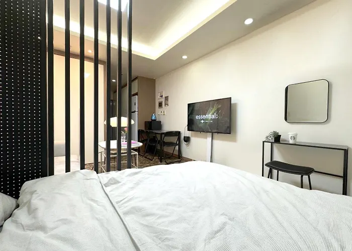 ゲストハウス 강남 코엑스 도보 3분 2인실 삼성역 2호선 ソウル特別市